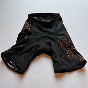 Cannondale Women's Bike Shorts Size Small Black and Orange
